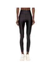 EA7 Ea7 Leggings Sporty Forever In Tessuto Tecnico Stretch Nero Nero